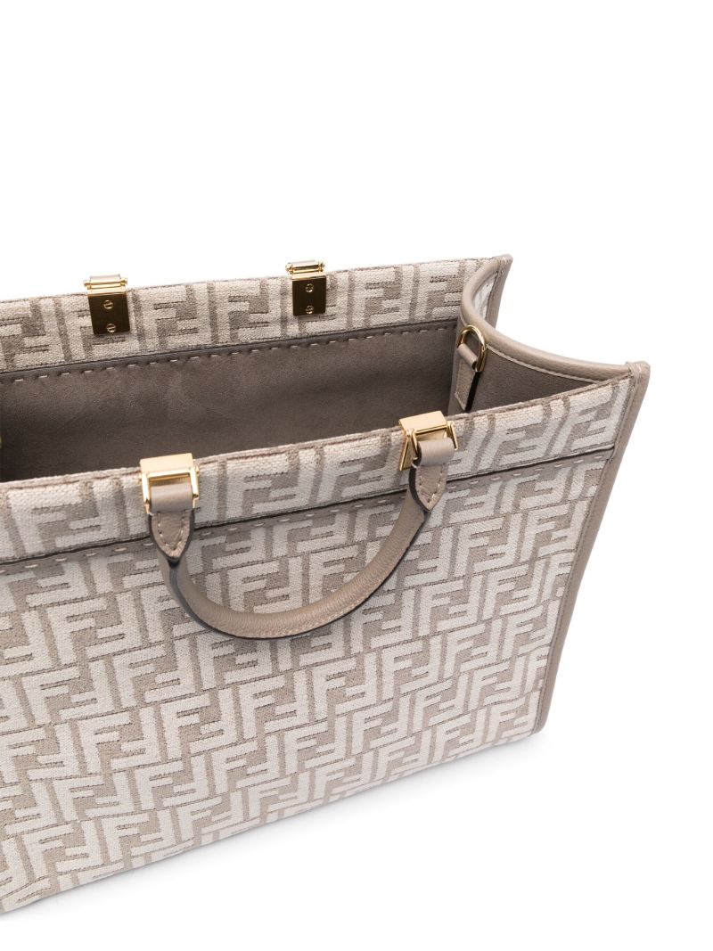 Neutral Sunshine Medium Tote Bag