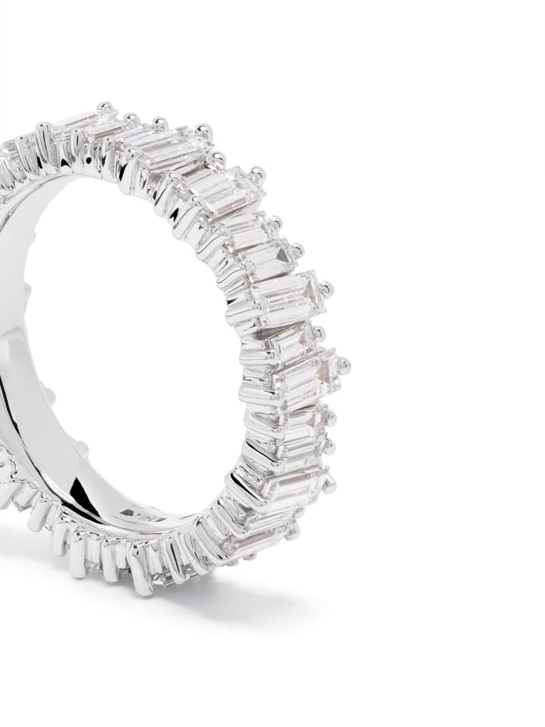 18kt White Gold Bold Diamond Eternity Ring