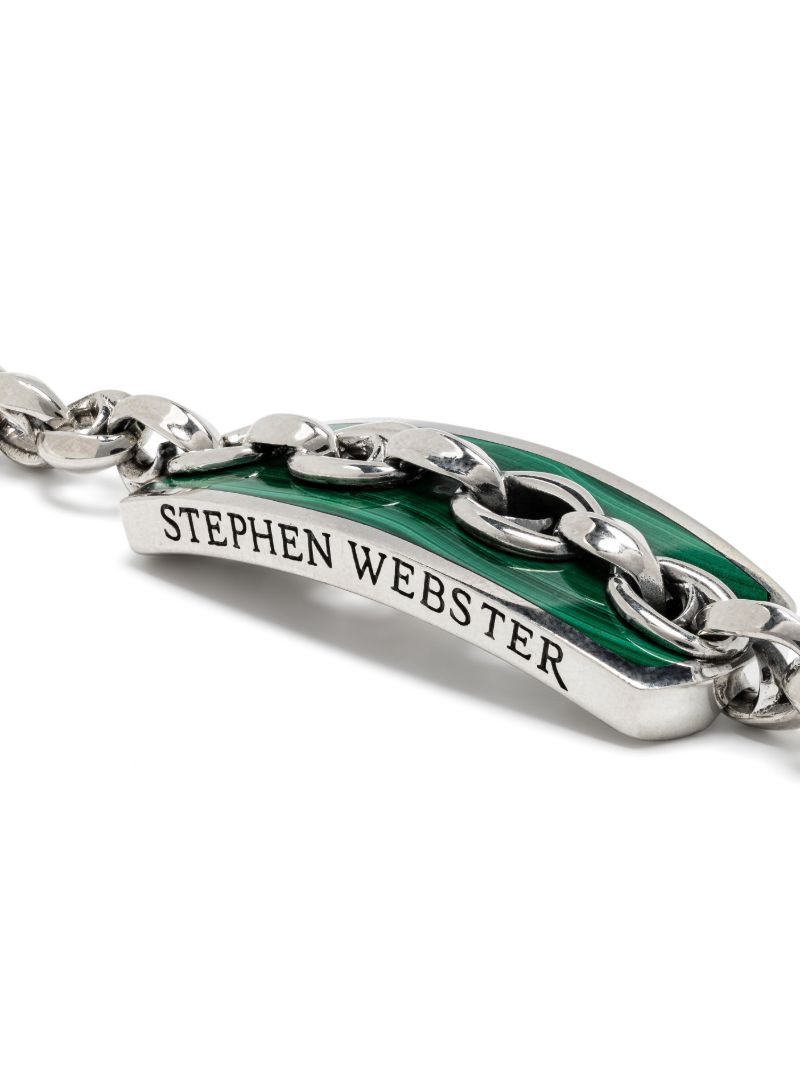 Sterling Silver Inline Razer Chain Bracelet