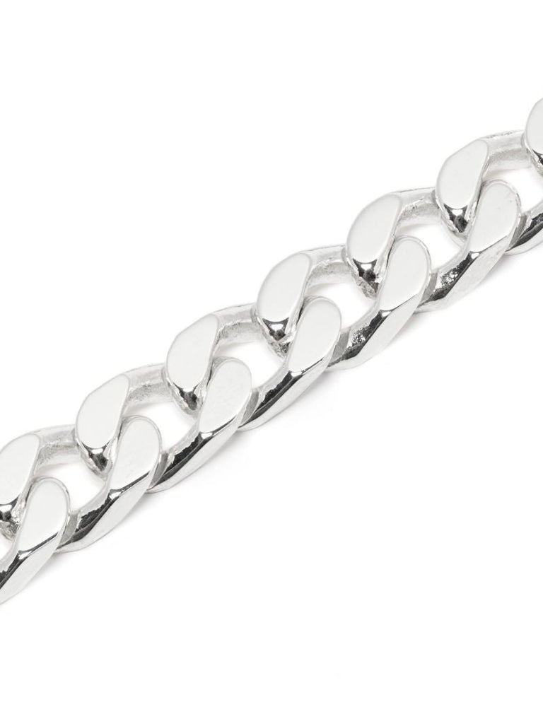 Sterling Silver Logo-engraved Bracelet