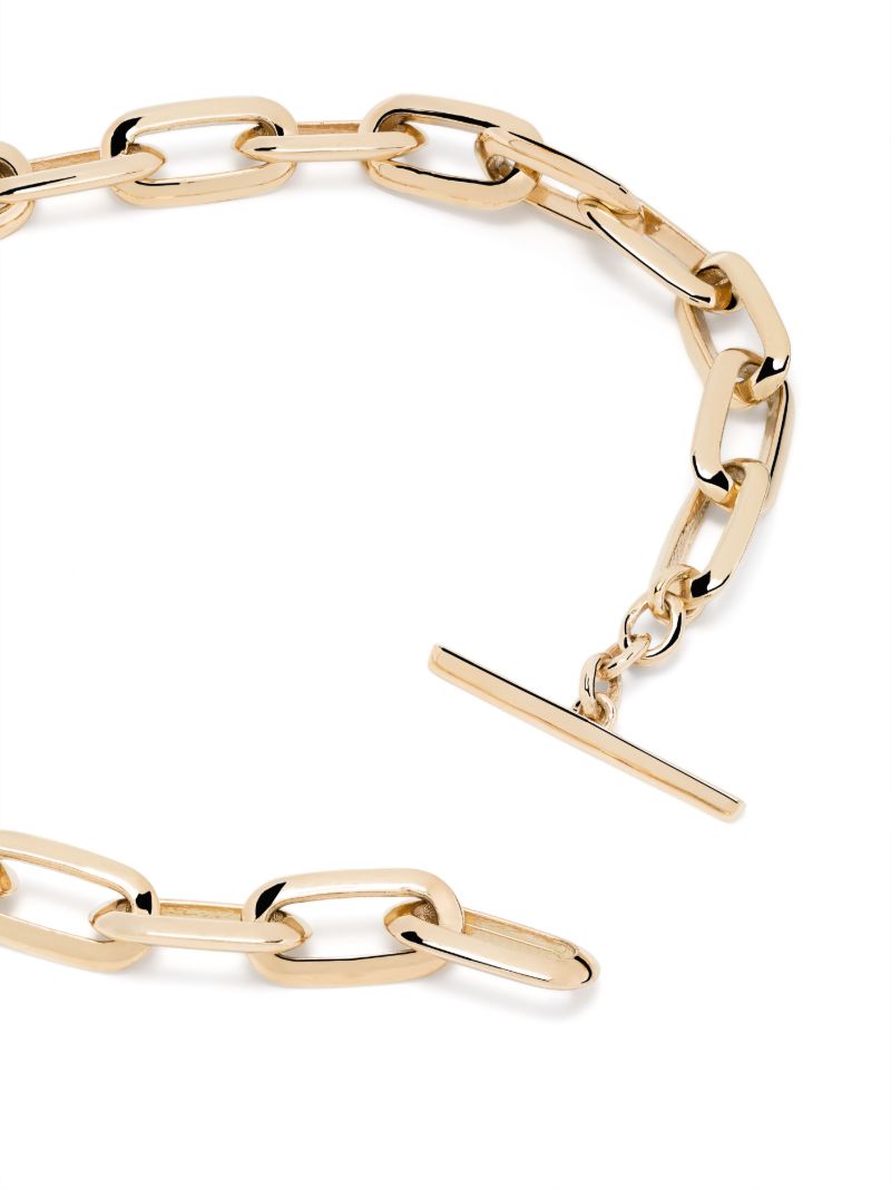 18k Yellow Gold Chubby Knife Chain Bracelet