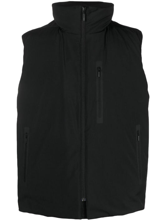 Black H.c.s City Field Padded Gilet