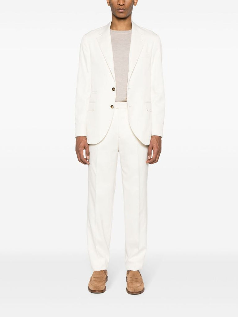 Neutral Cashmere Silk-blend Jumper