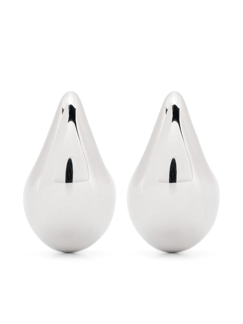 Sterling Silver Drop Stud Earrings