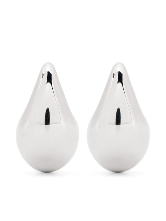 Sterling Silver Drop Stud Earrings