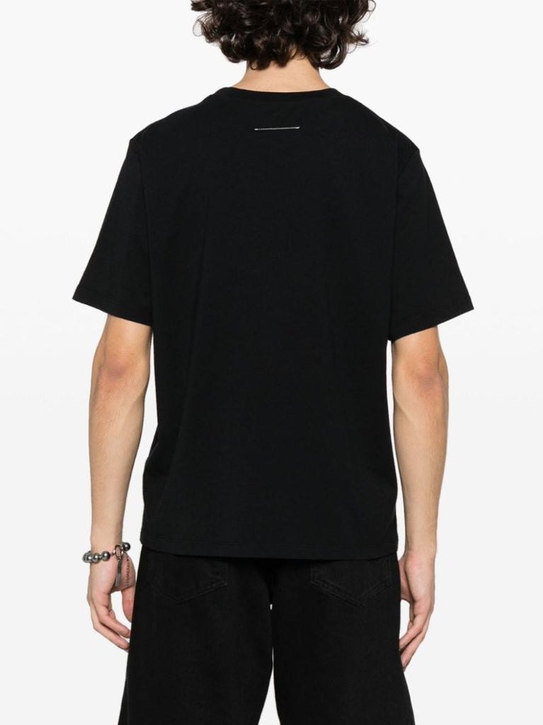 Black Backstage Pass-print Cotton T-shirt