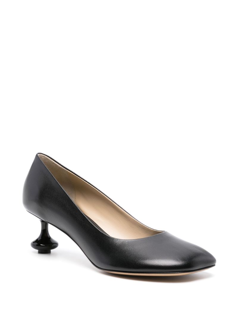 Black Toy 45 Leather Pumps