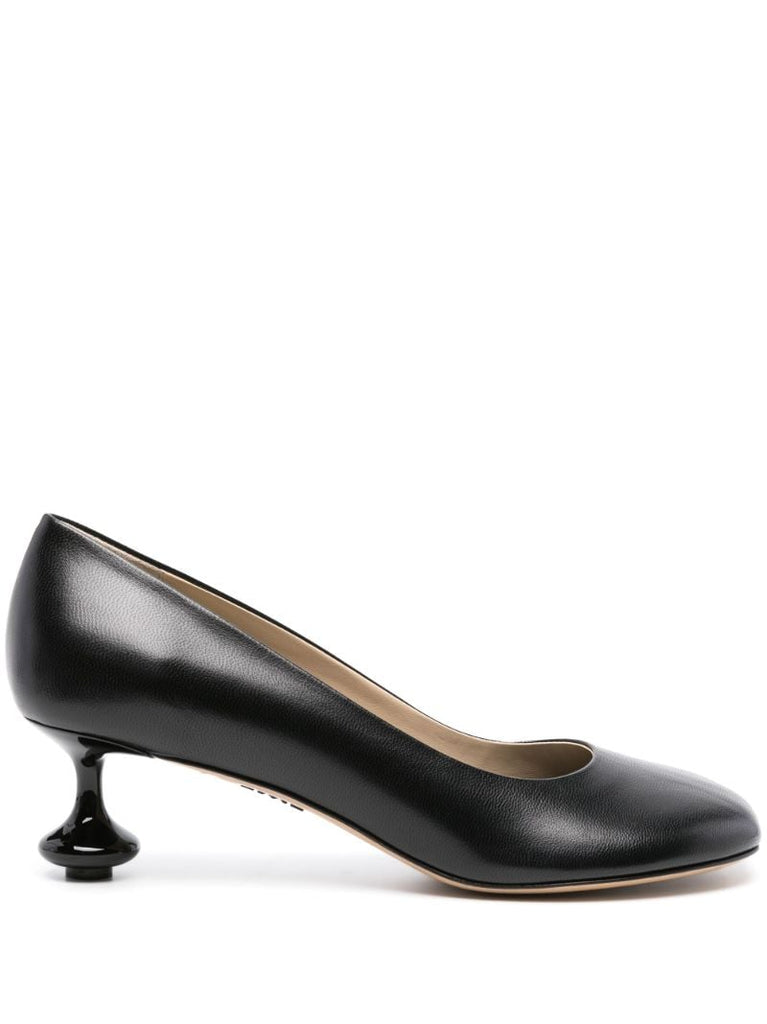 Black Toy 45 Leather Pumps