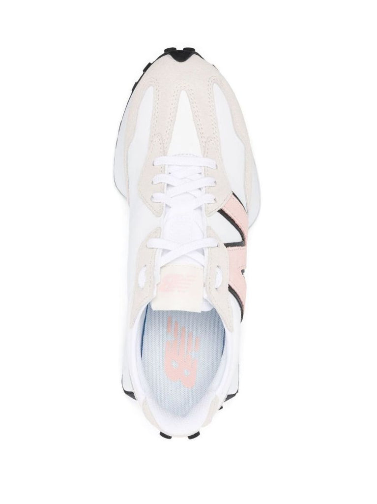 White 327 Leather Low-top Sneakers
