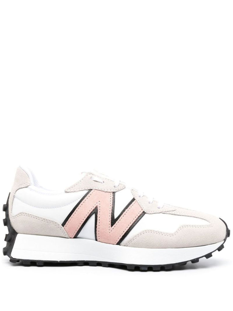 White 327 Leather Low-top Sneakers