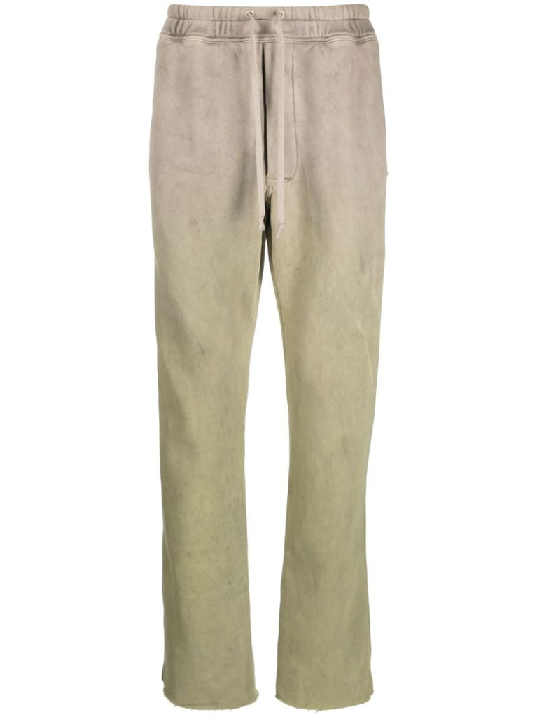 Green Berlin Cotton Track Pants