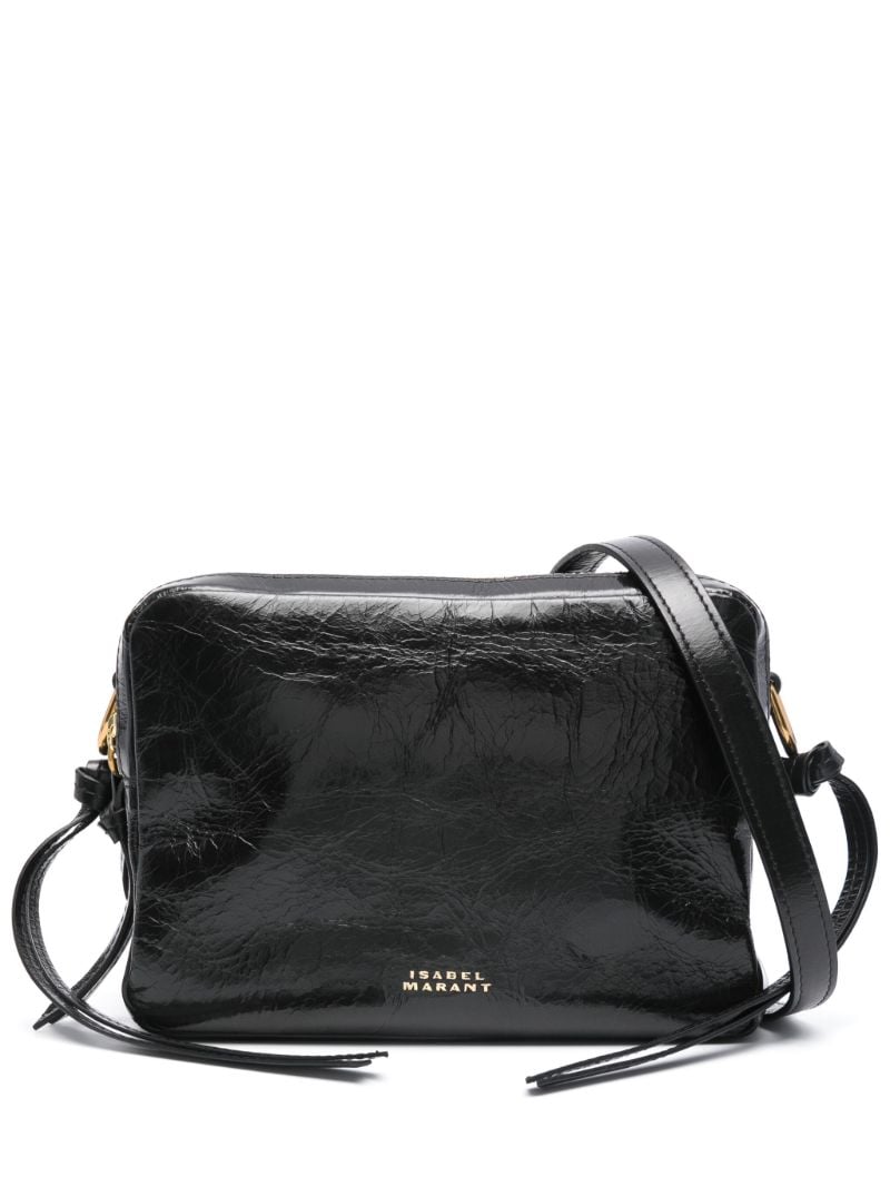 Black Wardy Leather Camera Bag