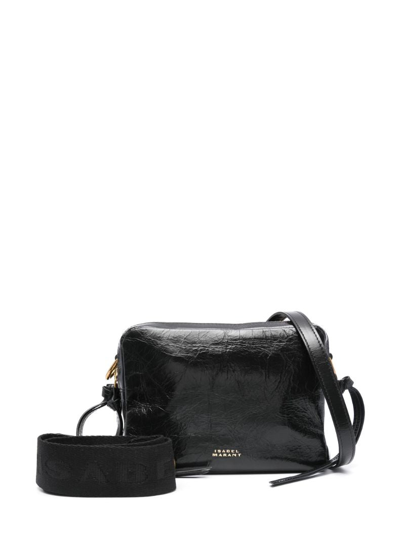 Black Wardy Leather Camera Bag