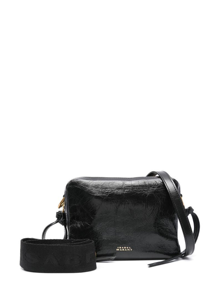 Black Wardy Leather Camera Bag