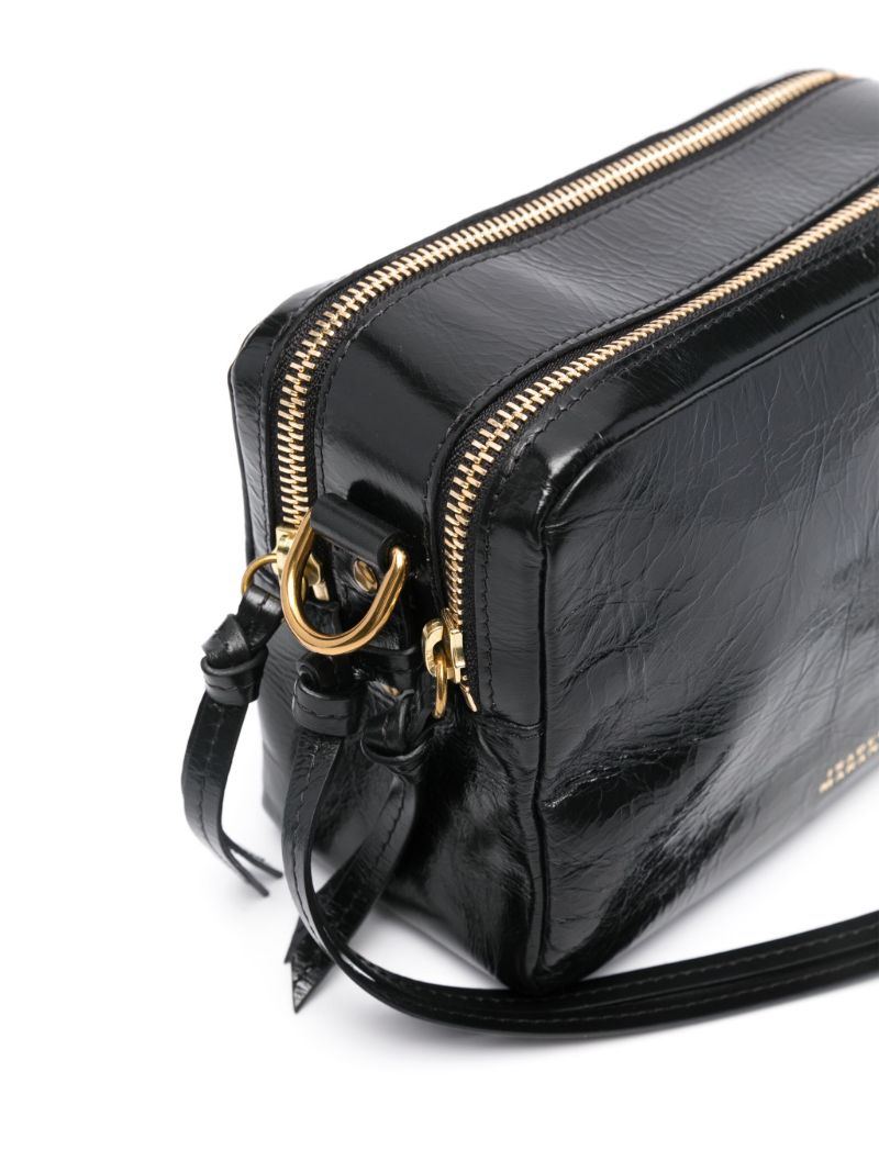 Black Wardy Leather Camera Bag