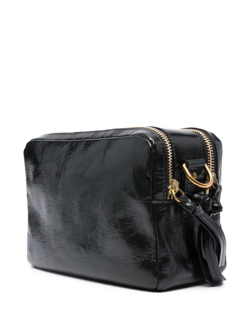 Black Wardy Leather Camera Bag