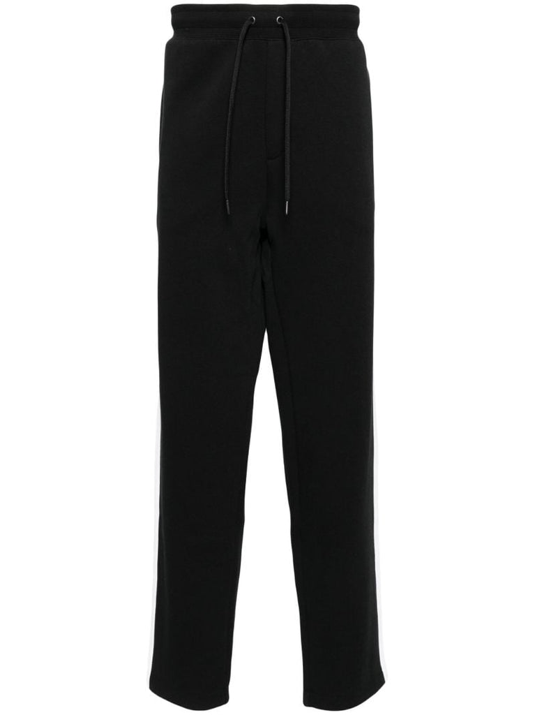 Black Drawstring Track Pants