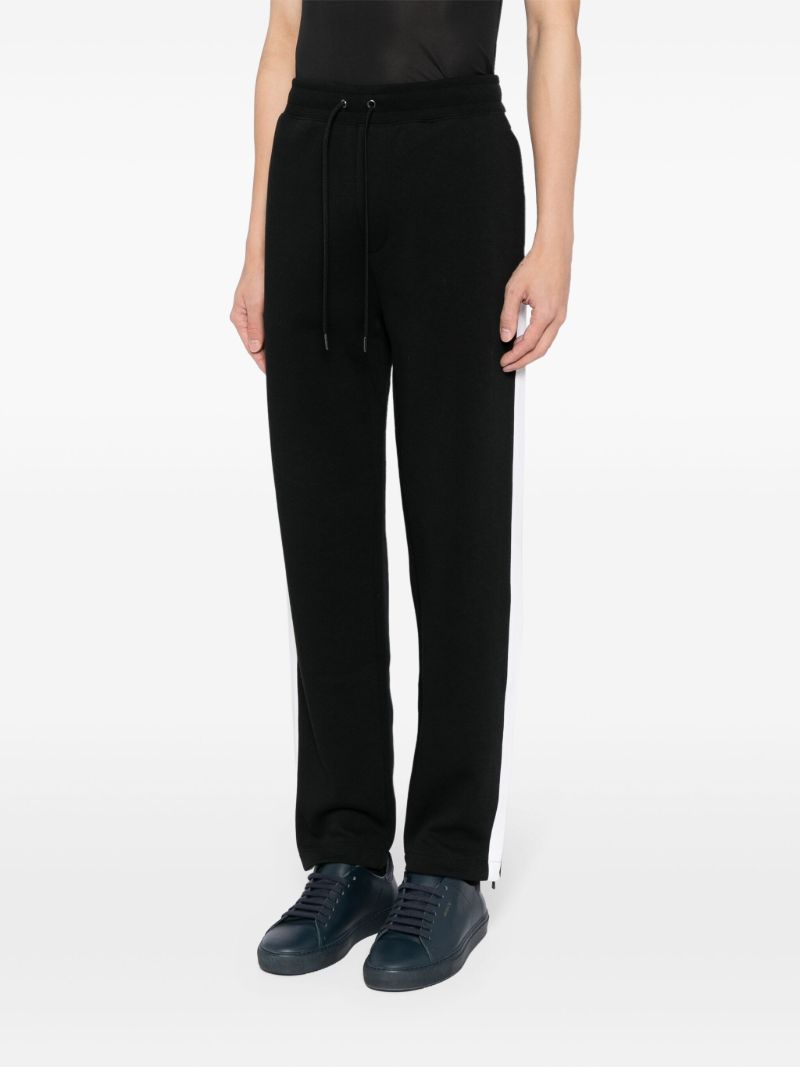 Black Drawstring Track Pants