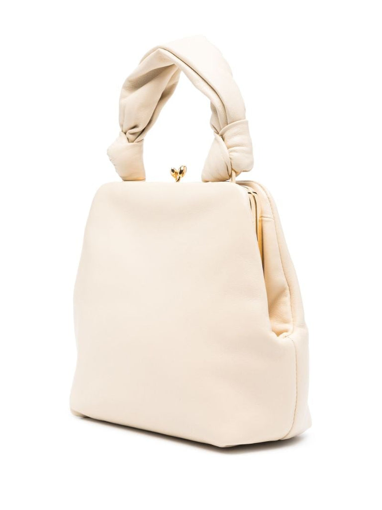 Neutral Goji Small Leather Bag
