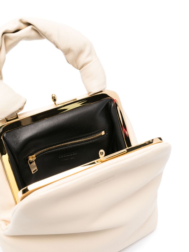 Neutral Goji Small Leather Bag