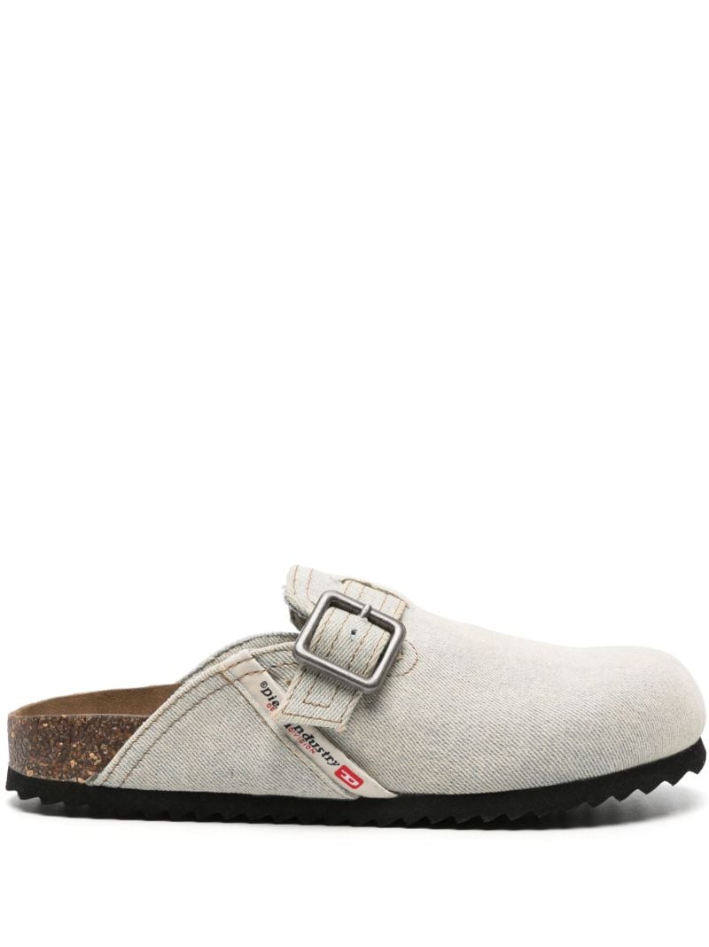 Blue D-woodstock X Denim Slippers