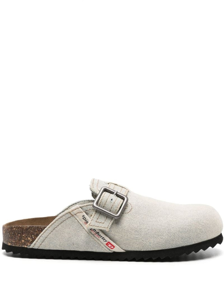 Blue D-woodstock X Denim Slippers