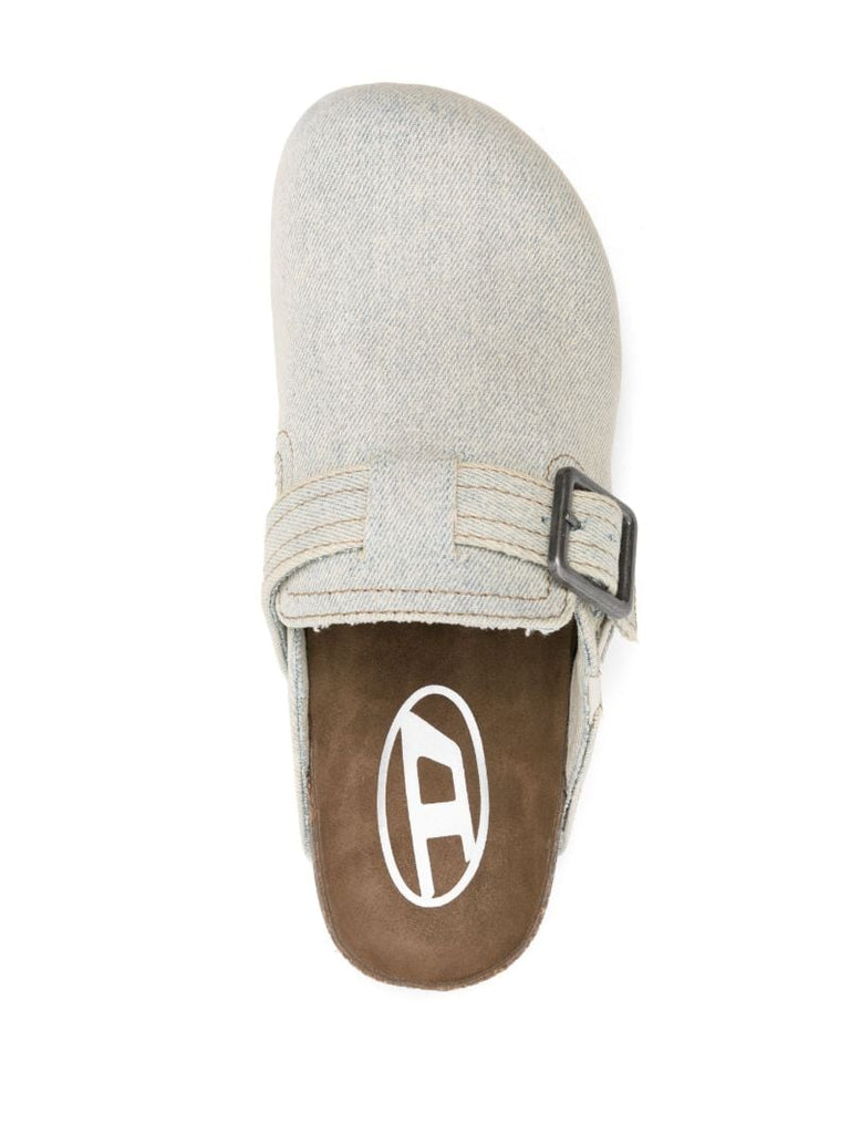 Blue D-woodstock X Denim Slippers