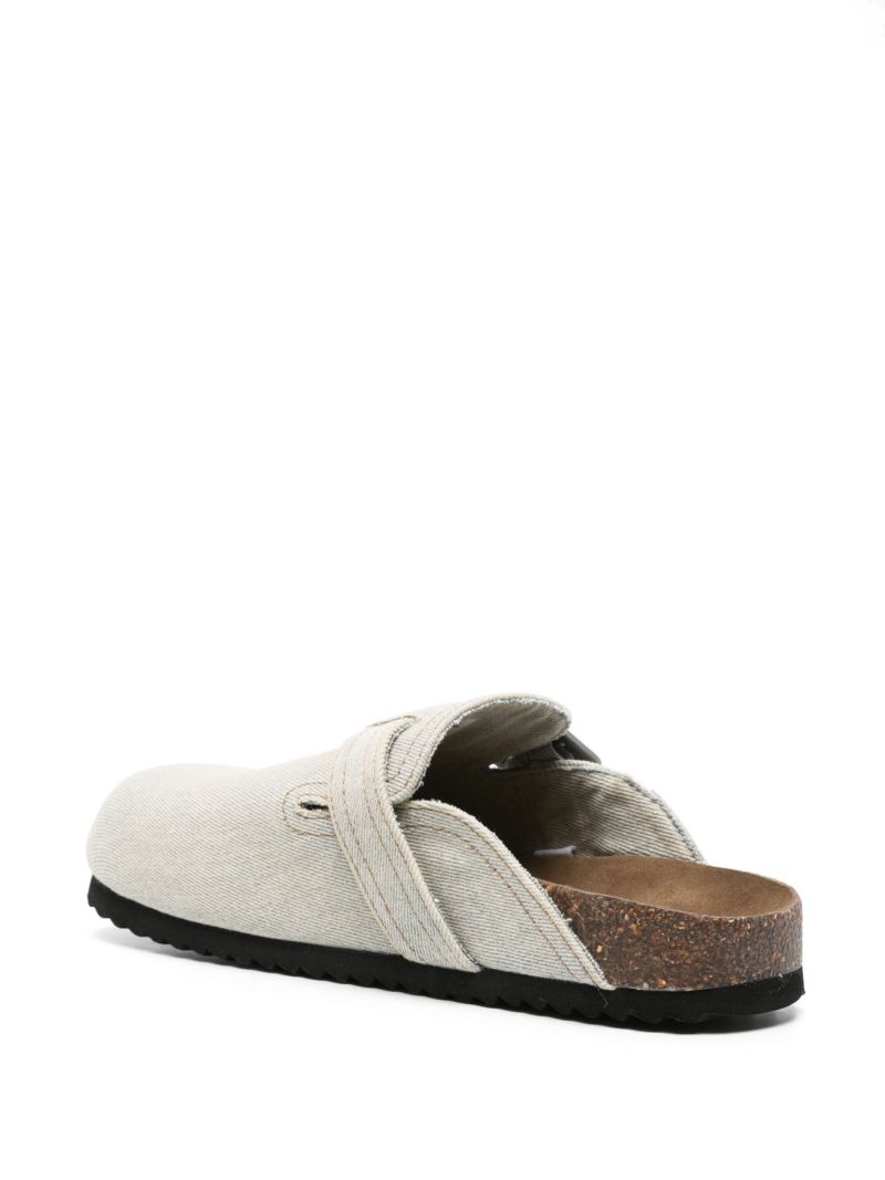 Blue D-woodstock X Denim Slippers