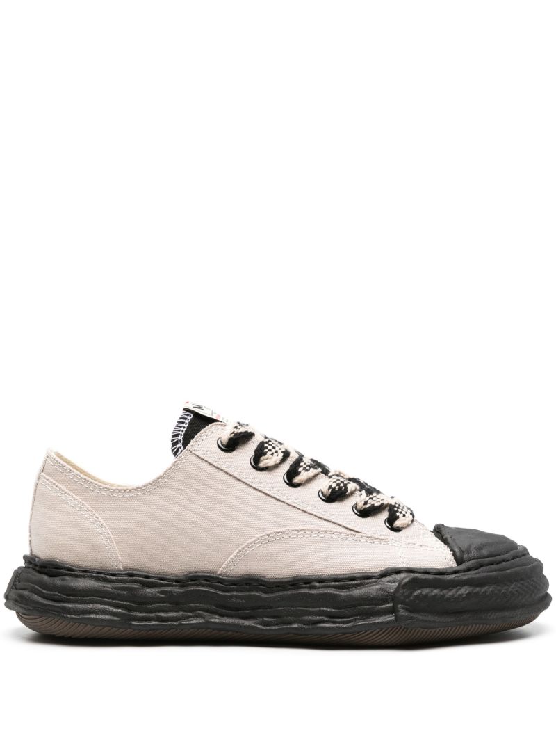 Neutral Peterson23 Og Sole Canvas Sneakers