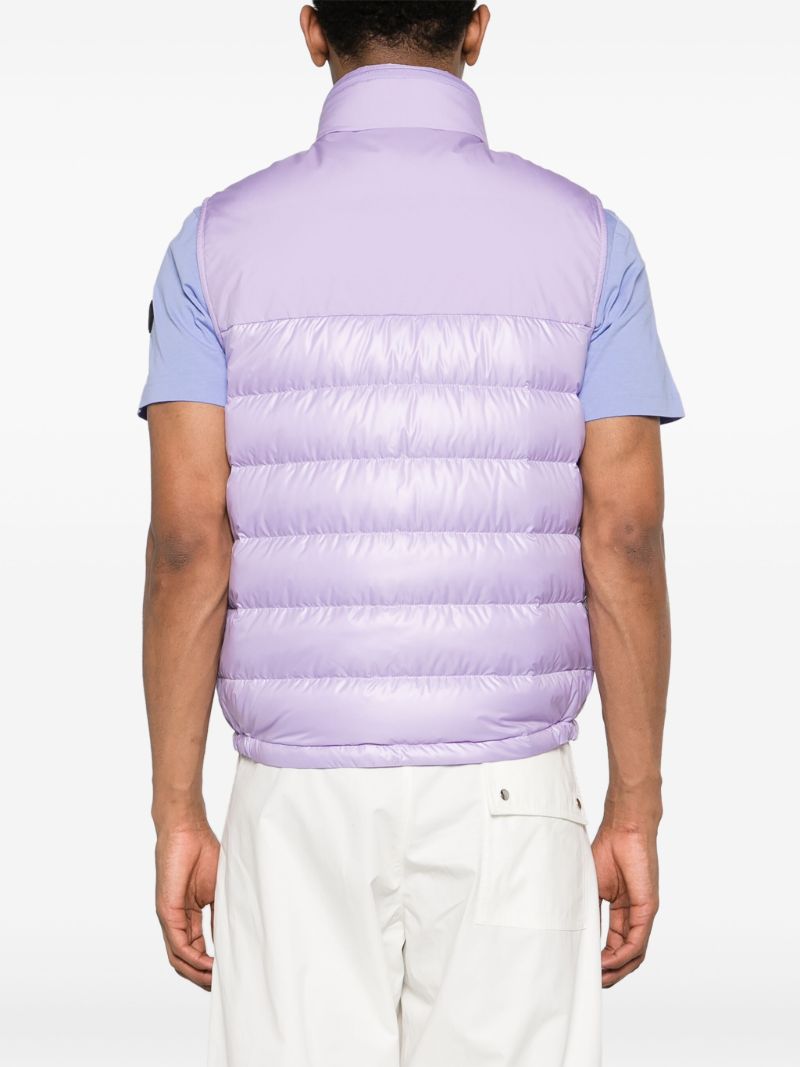 Purple Cerces Down Gilet
