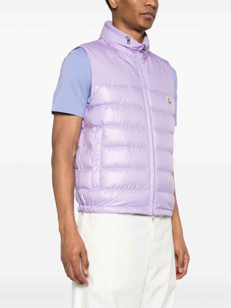 Purple Cerces Down Gilet
