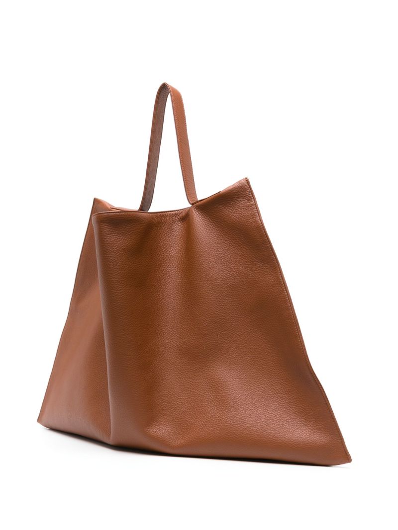 Brown Nathan Leather Shoulder Bag