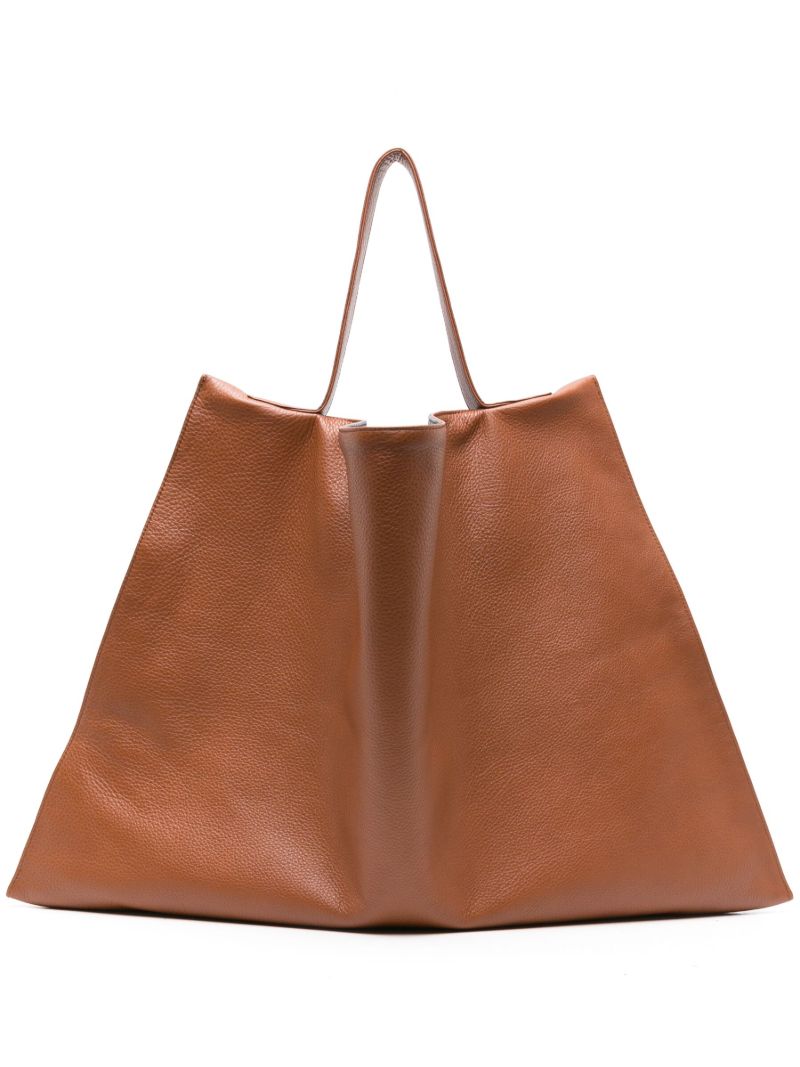 Brown Nathan Leather Shoulder Bag