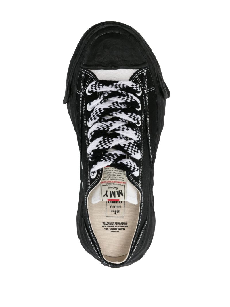 Black Peterson23 Og Sole Canvas Sneakers