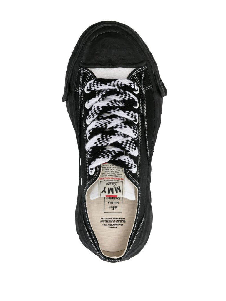 Black Peterson23 Og Sole Canvas Sneakers
