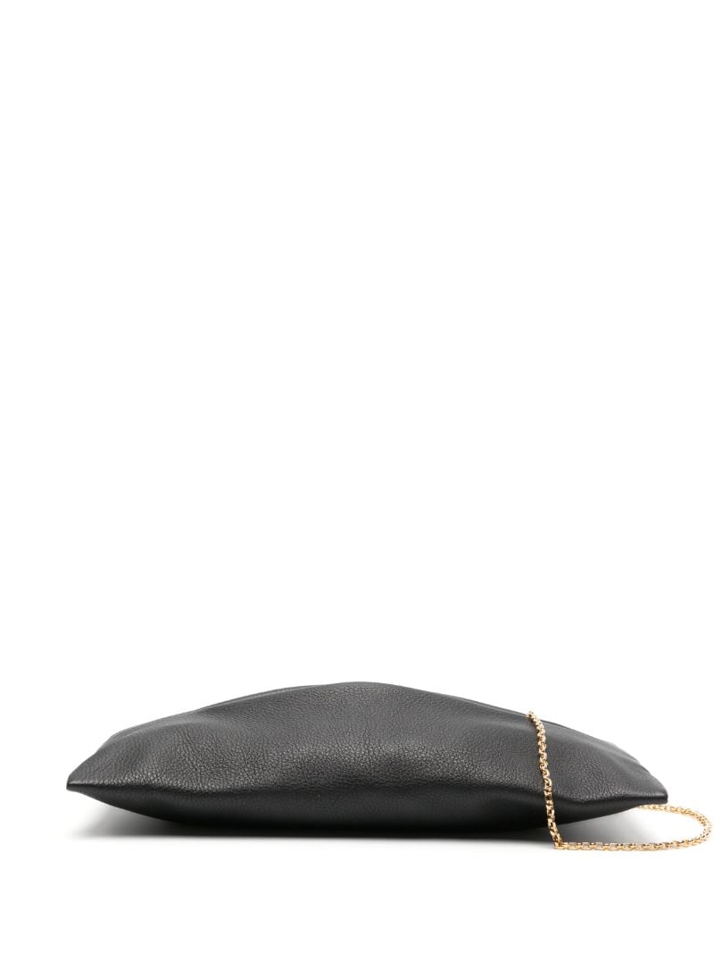 Black Anvil Leather Shoulder Bag