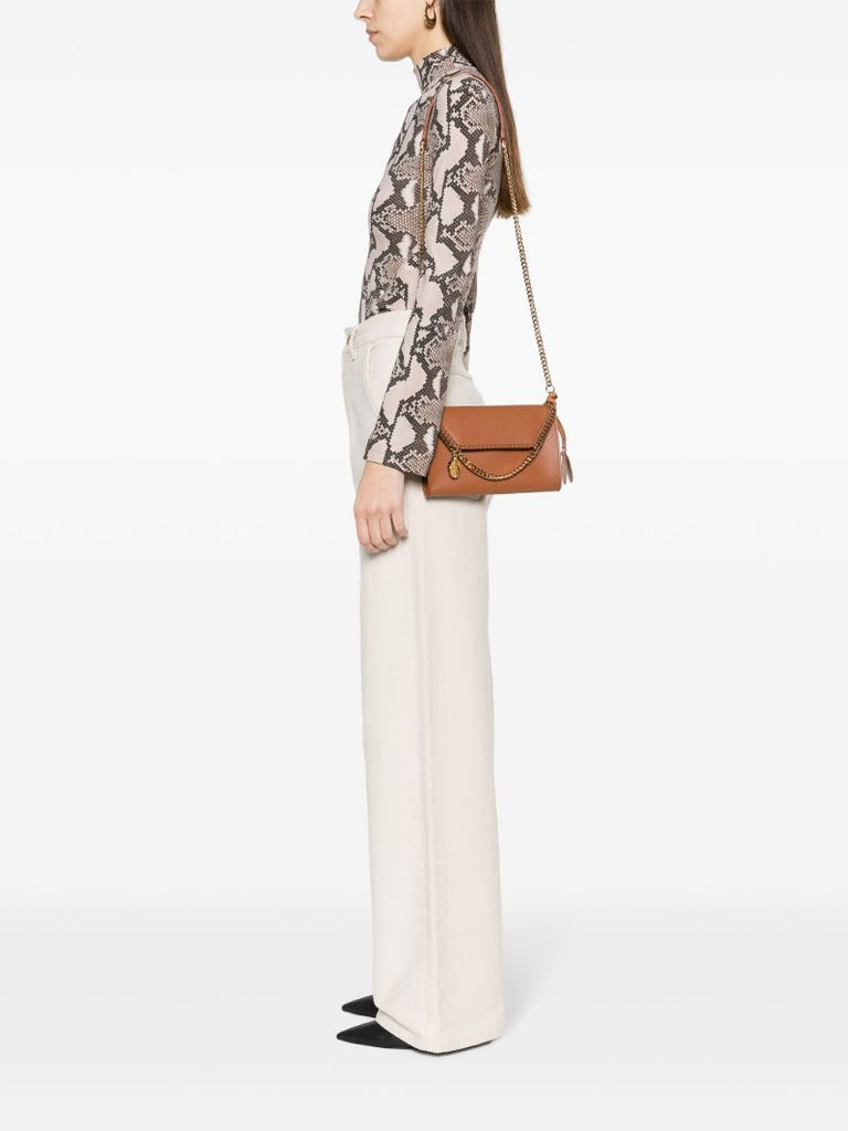 Brown Falabella Mirum Cross Body Bag
