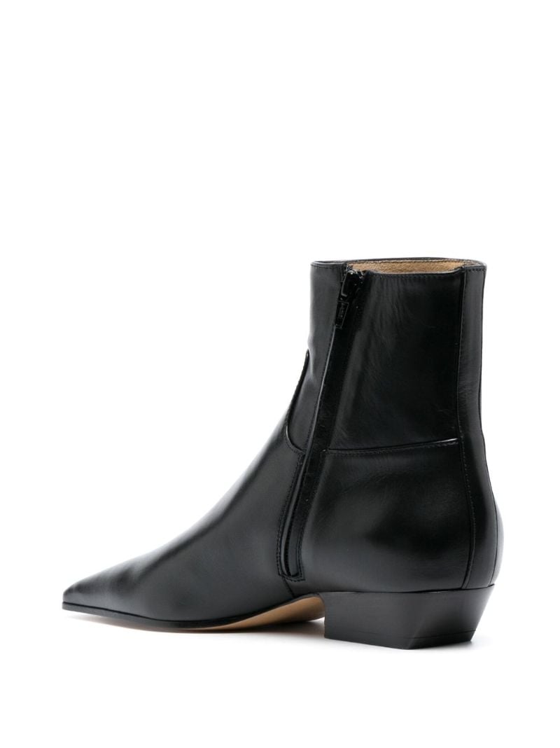 The Marfa 25mm Leather Ankle Boots