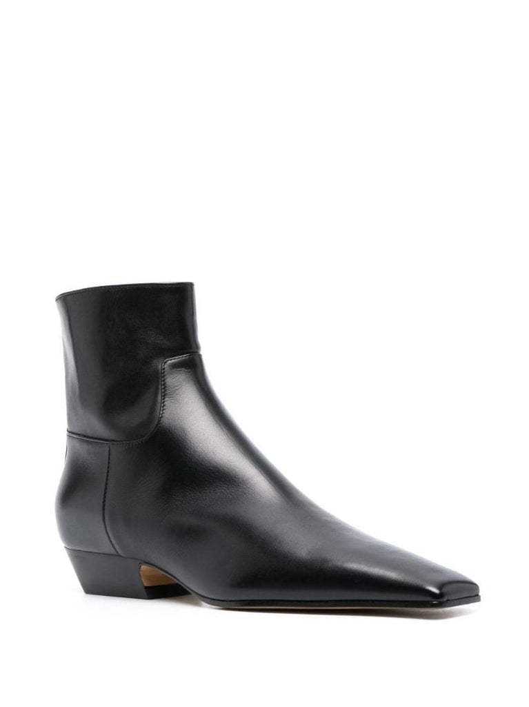 The Marfa 25mm Leather Ankle Boots
