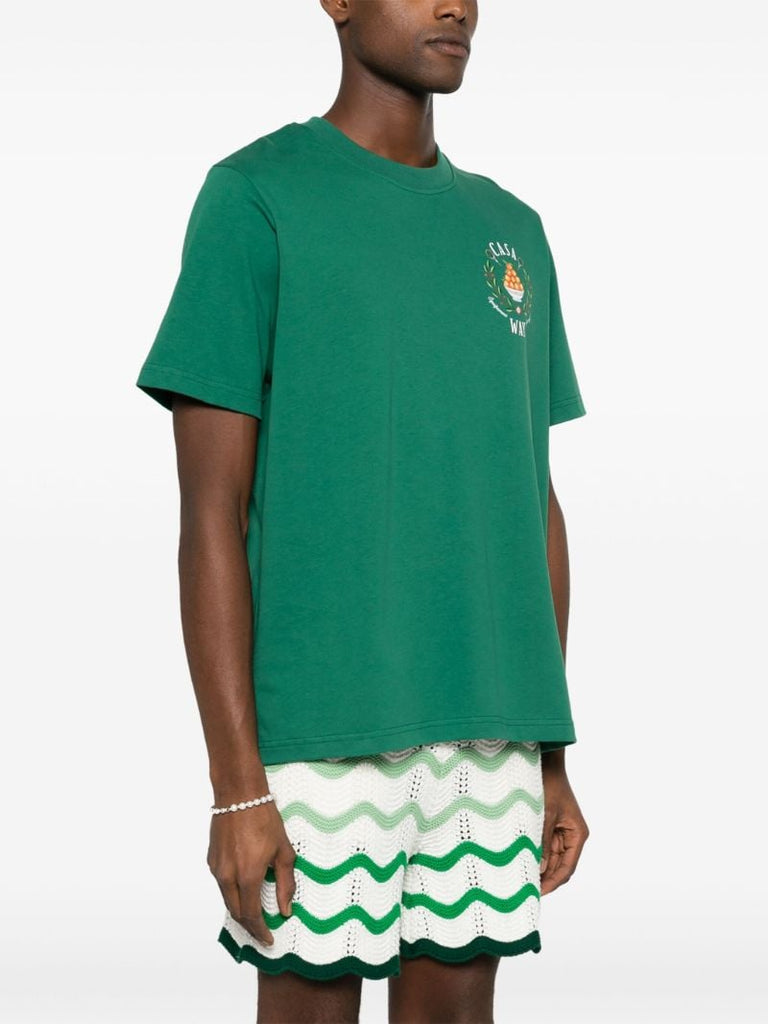 Green Casa Way Graphic-print T-shirt