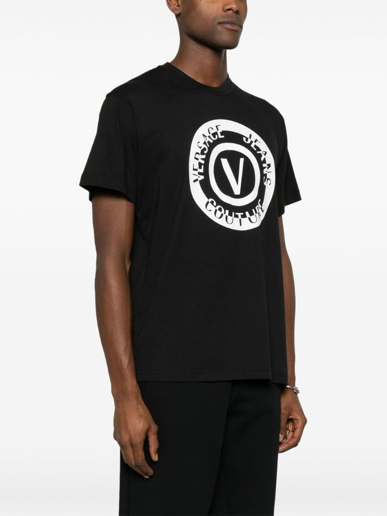 Black Logo-print Cotton Shirt