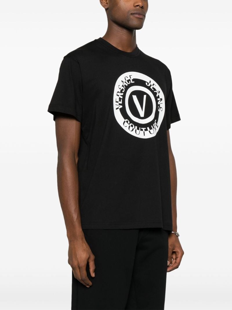 Black Logo-print Cotton Shirt