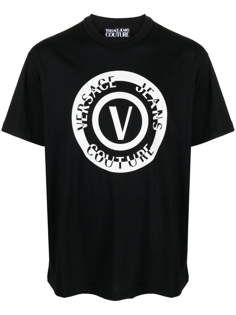 Black Logo-print Cotton Shirt