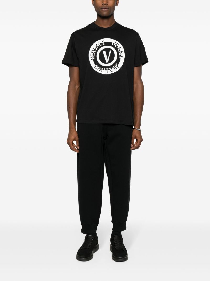 Black Logo-print Cotton Shirt