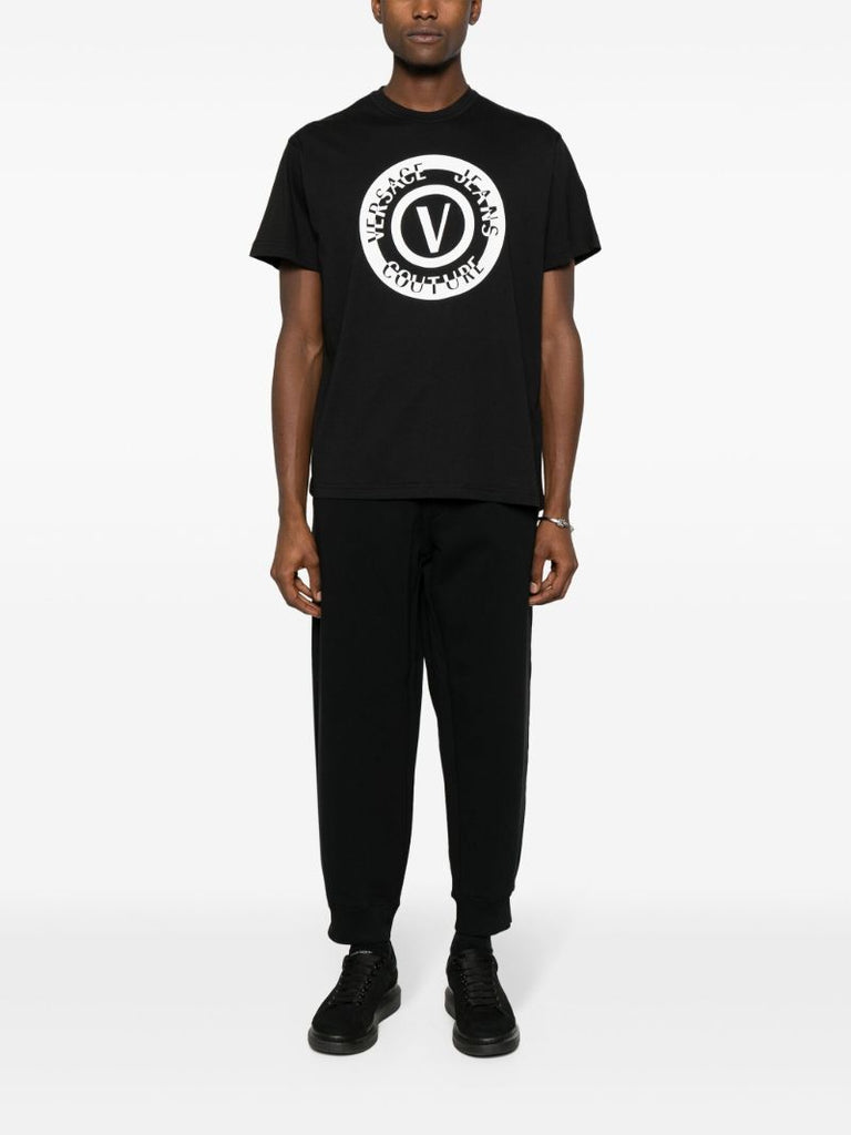 Black Logo-print Cotton Shirt