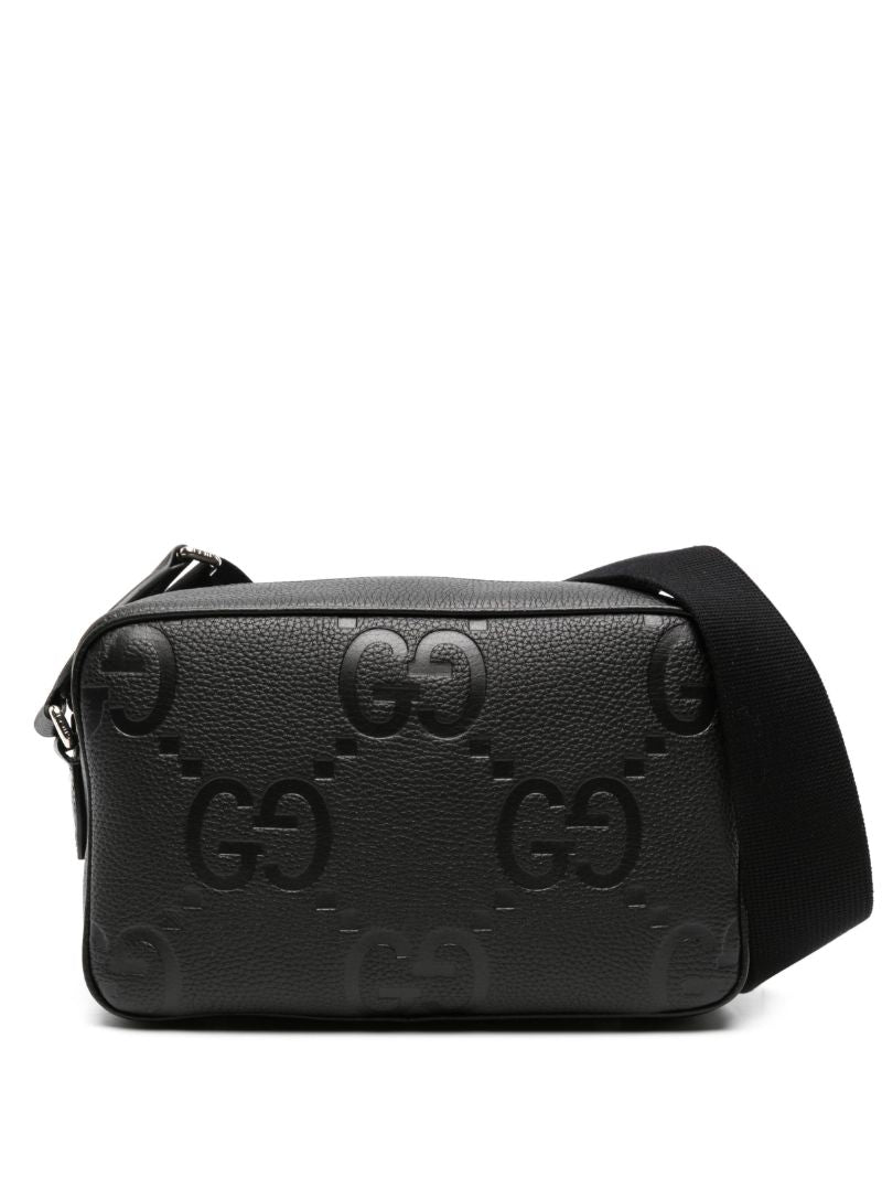Black Medium Jumbo Gg Messenger Bag