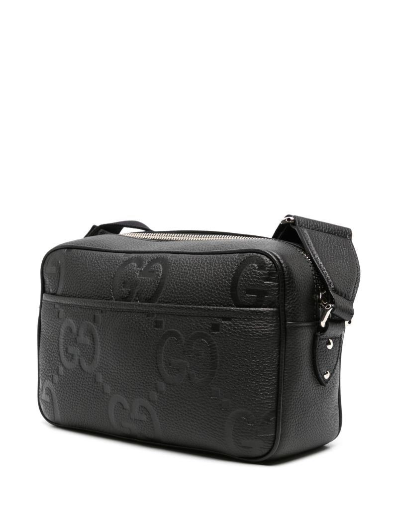 Black Medium Jumbo Gg Messenger Bag