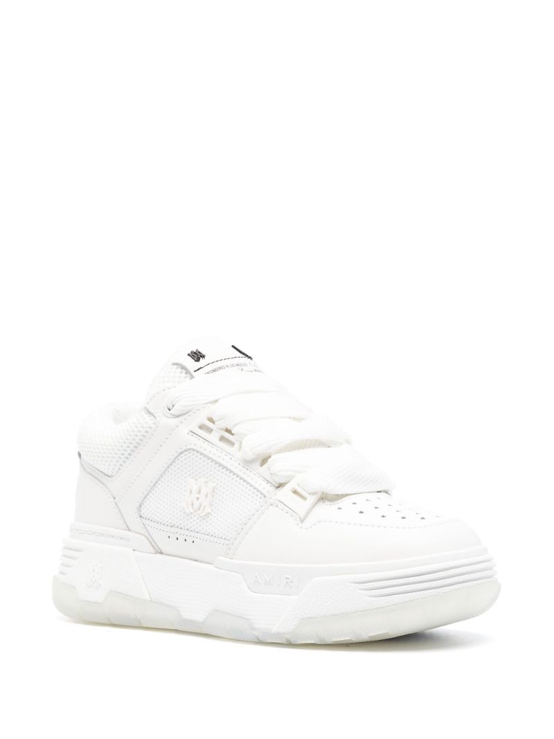 White Ma-1 Mid Top Sneakers