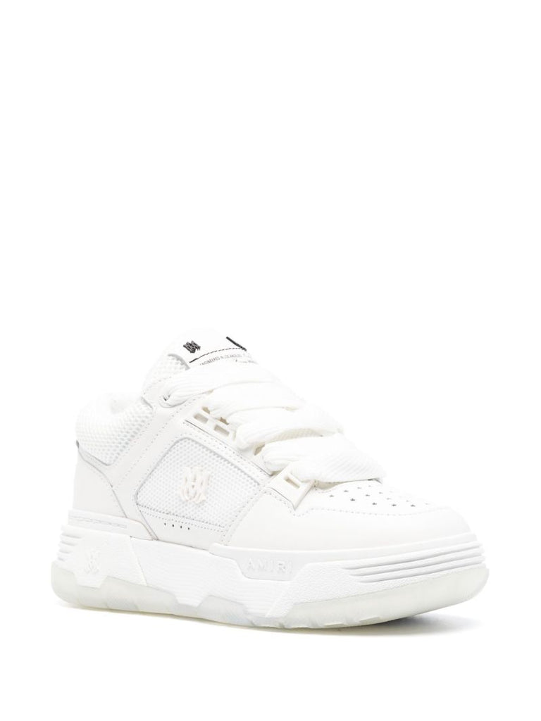White Ma-1 Mid Top Sneakers