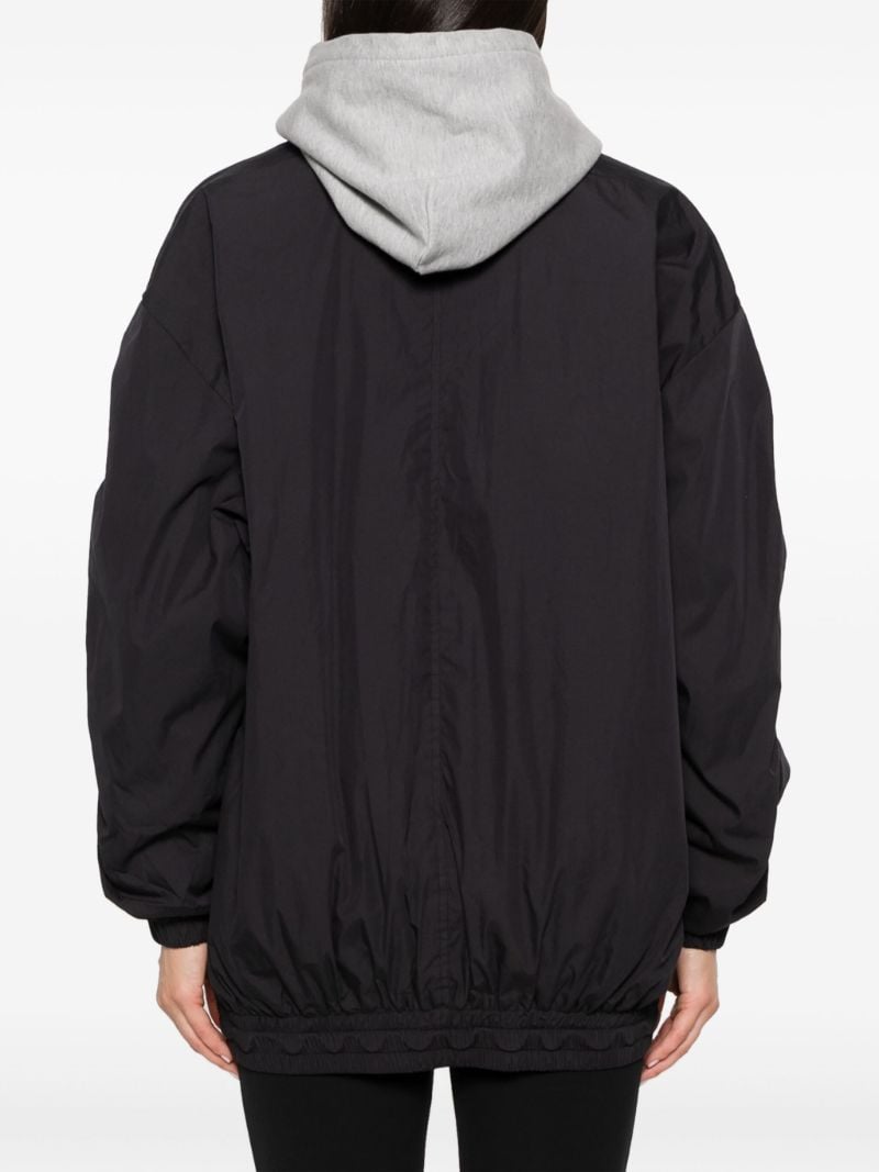 Black Buster Logo-embroidered Track Jacket